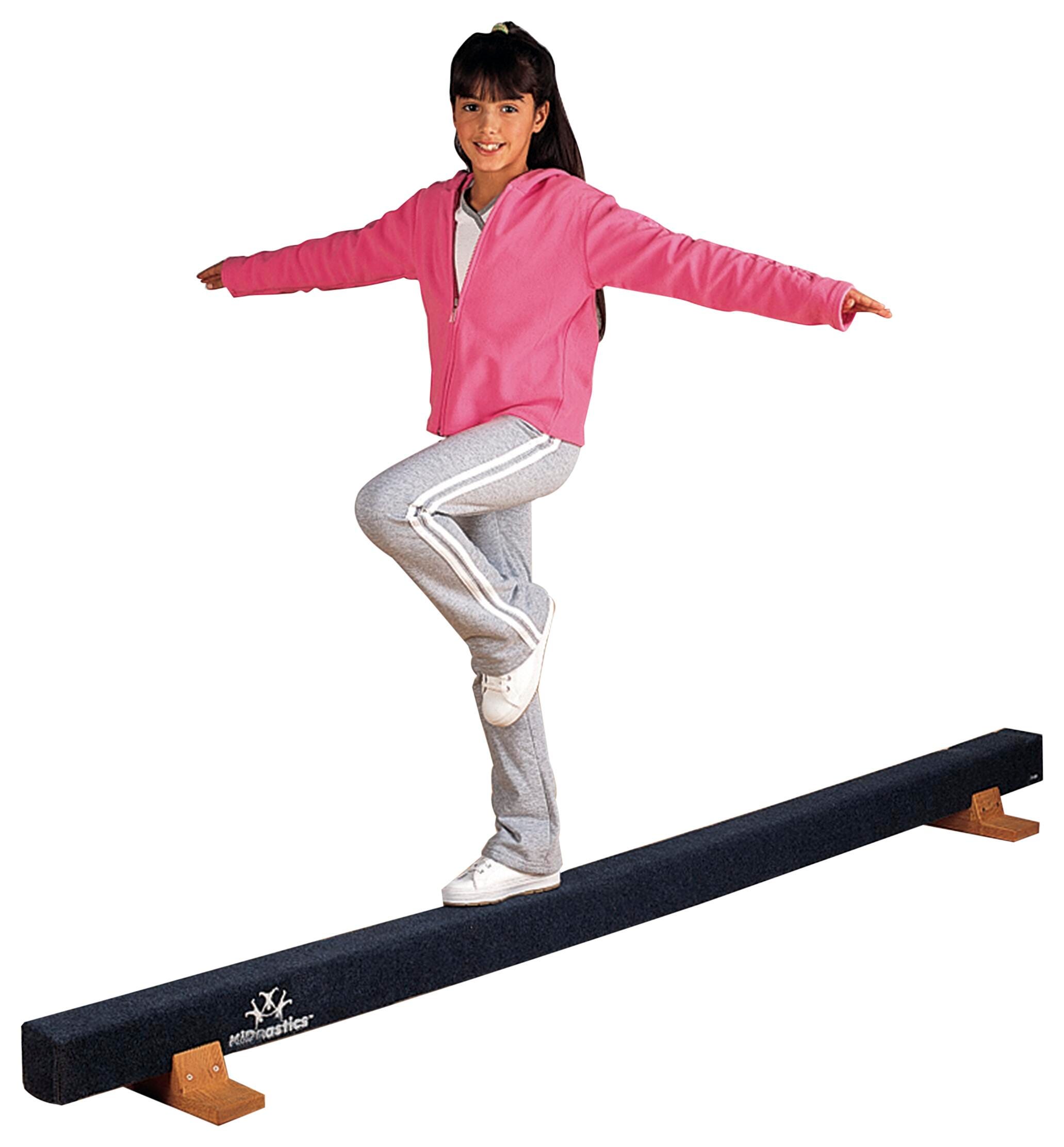 Image for Sportime KiDnastics 8 Foot Carpeted Balance Beam from School Specialty